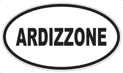 ARDIZZONE - Oval Sticker