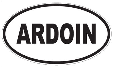 ARDOIN - Oval Sticker