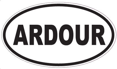 ARDOUR - Oval Sticker
