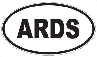 ARDS - Oval Sticker
