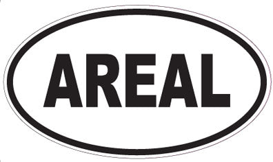 AREAL - Oval Magnet