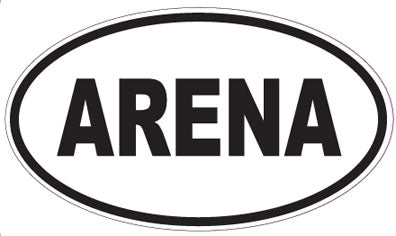 ARENA - Oval Magnet