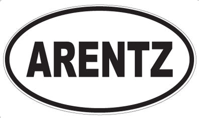 ARENTZ - Oval Magnet