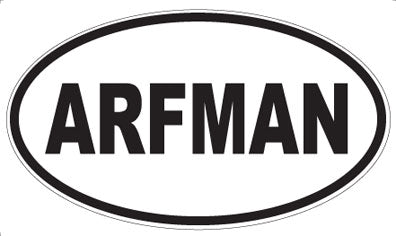 ARFMAN - Oval Sticker
