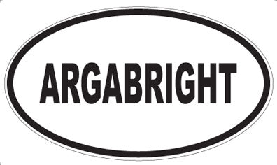 ARGABRIGHT - Oval Sticker
