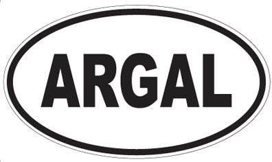 ARGAL - Oval Magnet