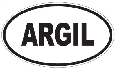 ARGIL - Oval Magnet