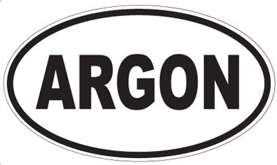 ARGON - Oval Magnet