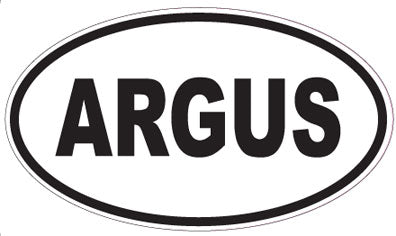 ARGUS - Oval Magnet