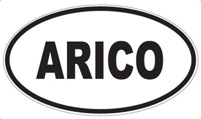 ARICO - Oval Sticker