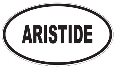 ARISTIDE - Oval Magnet