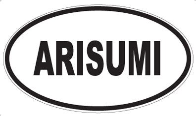 ARISUMI - Oval Sticker
