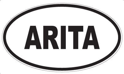 ARITA - Oval Sticker