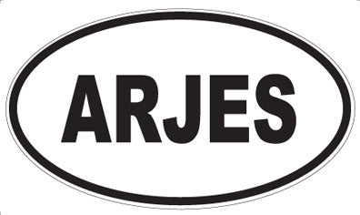 ARJES - Oval Magnet