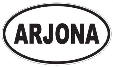 ARJONA - Oval Magnet