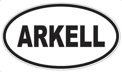 ARKELL - Oval Sticker