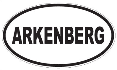 ARKENBERG - Oval Magnet