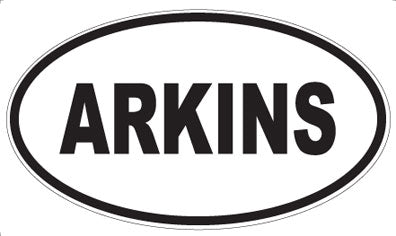 ARKINS - Oval Magnet