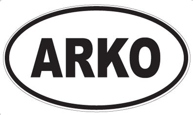 ARKO - Oval Sticker