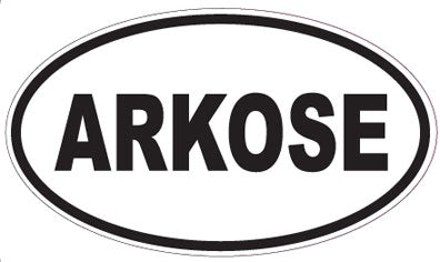 ARKOSE - Oval Sticker