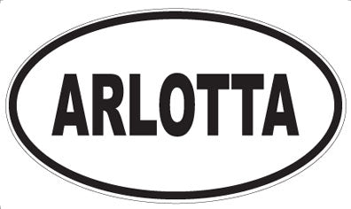 ARLOTTA - Oval Magnet