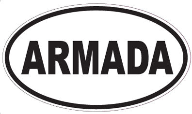 ARMADA - Oval Sticker