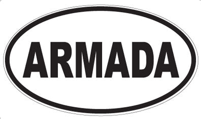 ARMADA - Oval Magnet