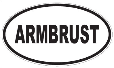ARMBRUST - Oval Magnet