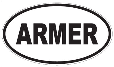 ARMER - Oval Magnet