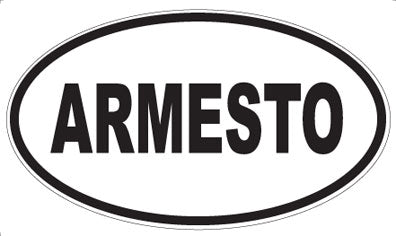 ARMESTO - Oval Magnet