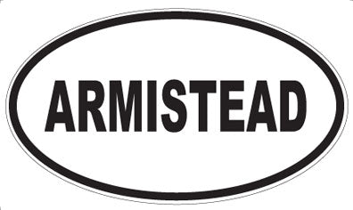 ARMISTEAD - Oval Magnet
