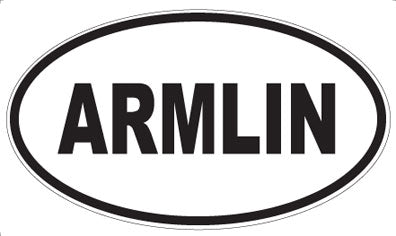 ARMLIN - Oval Sticker