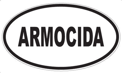 ARMOCIDA - Oval Sticker