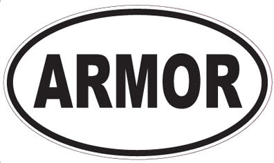 ARMOR - Oval Magnet
