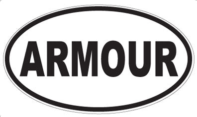 ARMOUR - Oval Magnet
