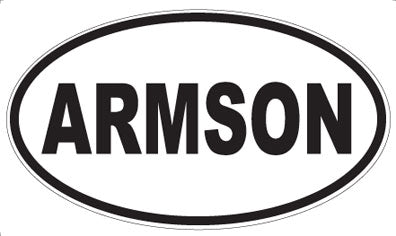 ARMSON - Oval Magnet