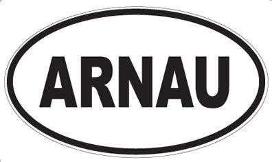 ARNAU - Oval Sticker