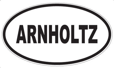 ARNHOLTZ - Oval Magnet
