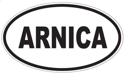 ARNICA - Oval Sticker