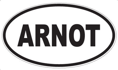 ARNOT - Oval Magnet