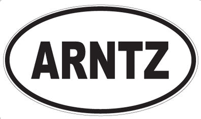 ARNTZ - Oval Magnet