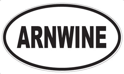 ARNWINE - Oval Sticker