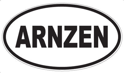 ARNZEN - Oval Sticker