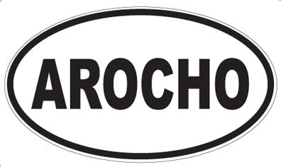 AROCHO - Oval Sticker