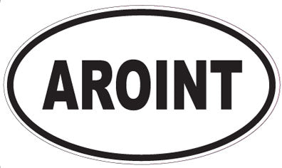 AROINT - Oval Sticker