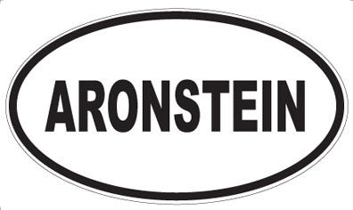 ARONSTEIN - Oval Sticker