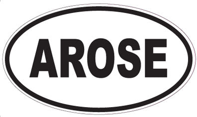 AROSE - Oval Magnet