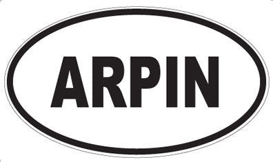 ARPIN - Oval Magnet