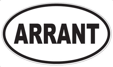 ARRANT - Oval Magnet