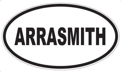 ARRASMITH - Oval Sticker